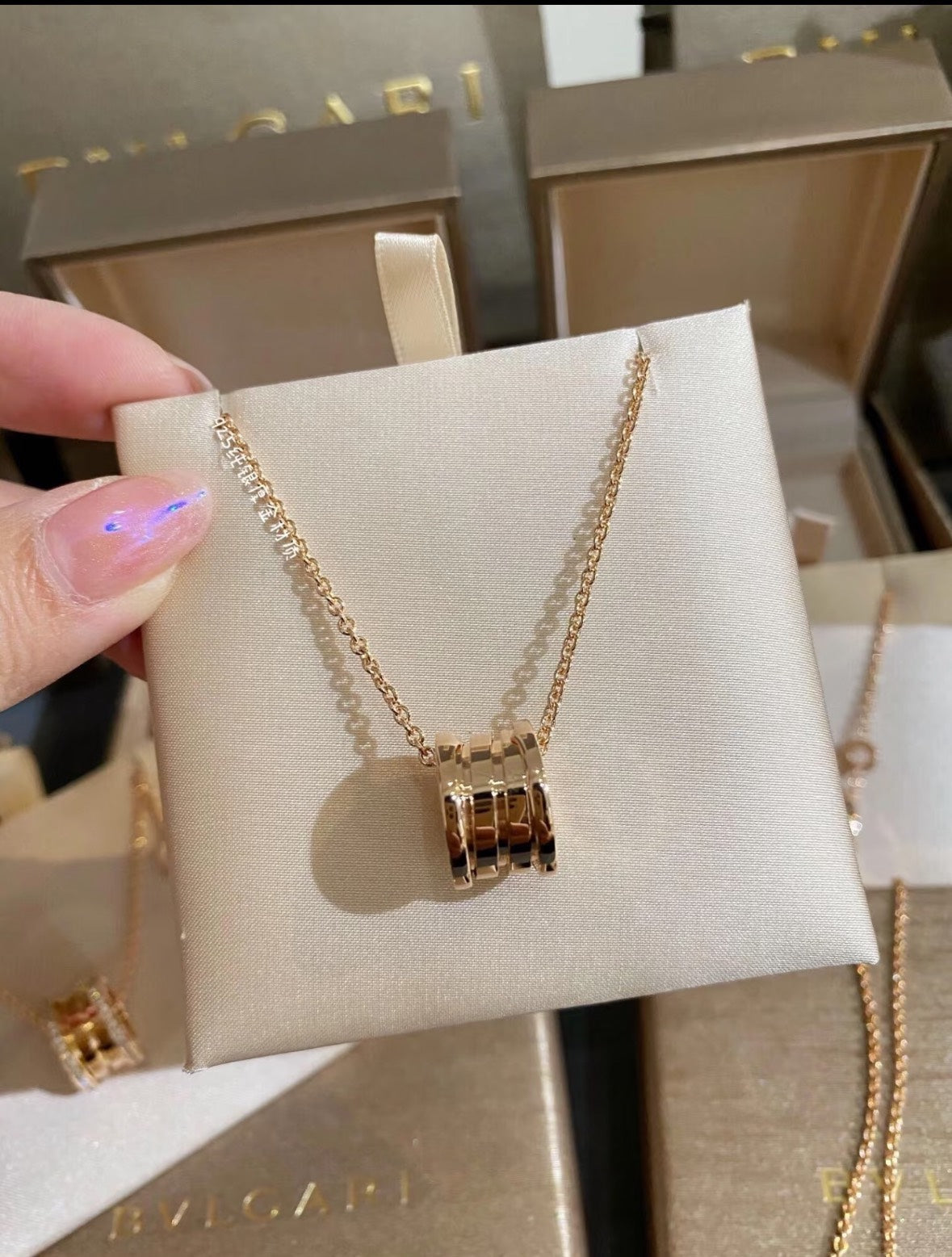 Bvlgari Spring necklace collection