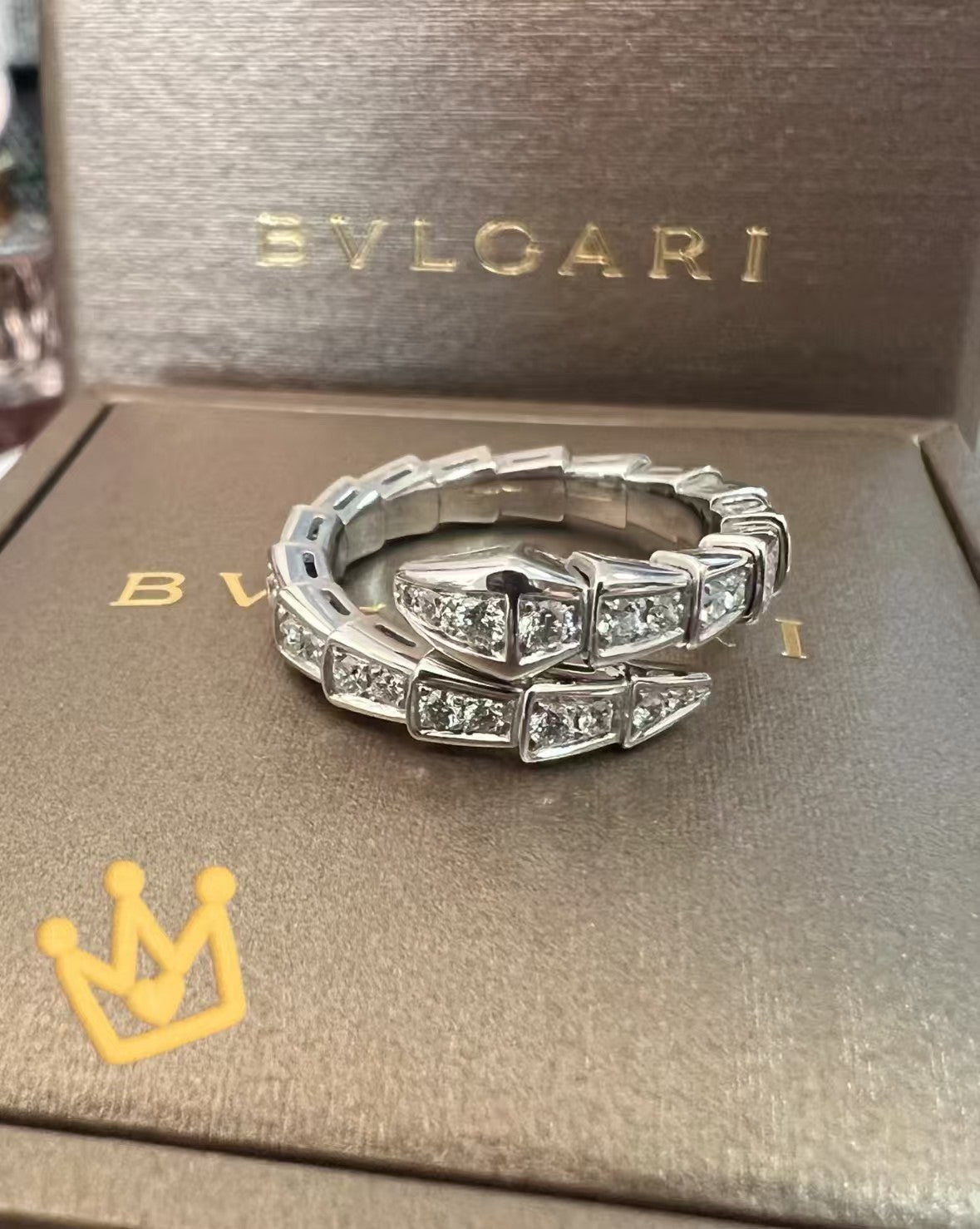 Bulgari Serpenti ring