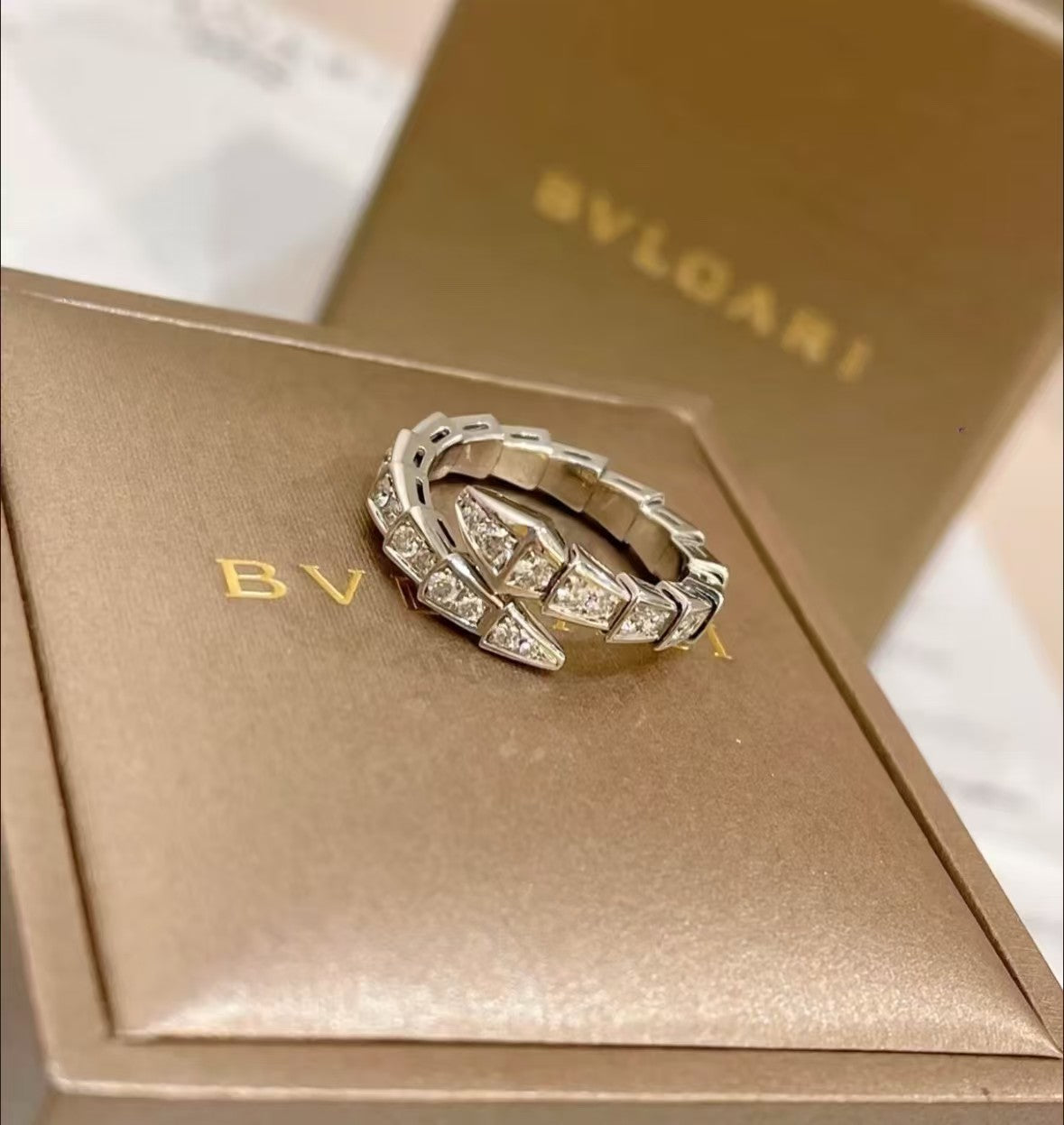 Bulgari Serpenti ring