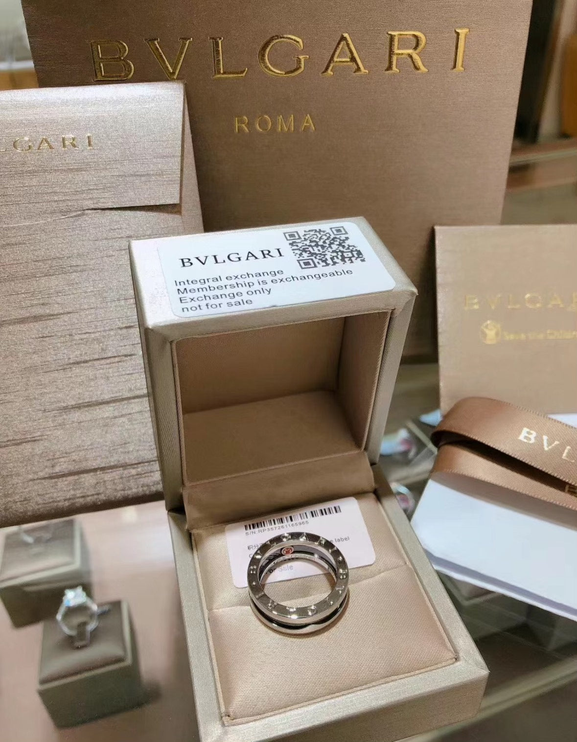 Bvlgari Little Red Man ring