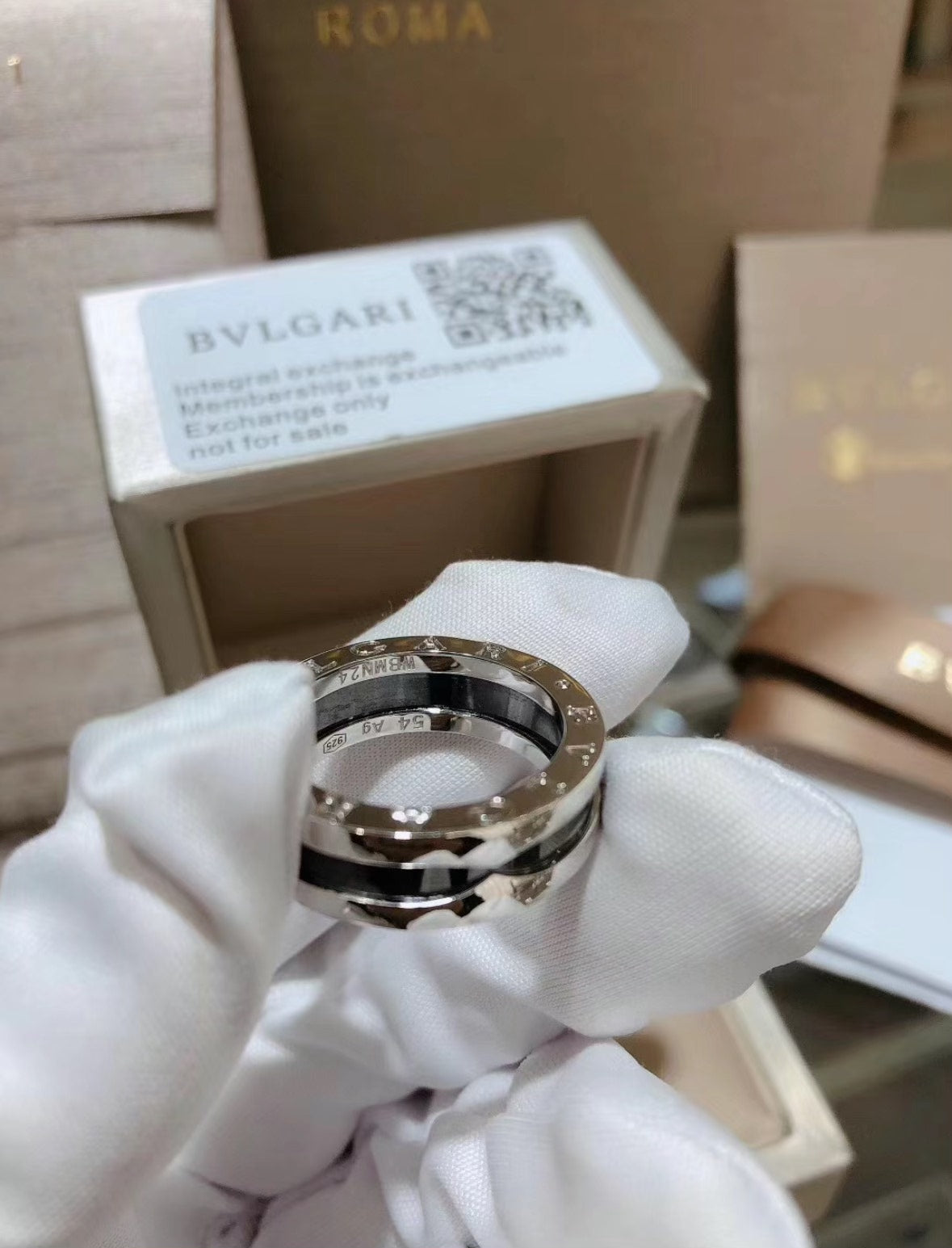 Bvlgari Little Red Man ring