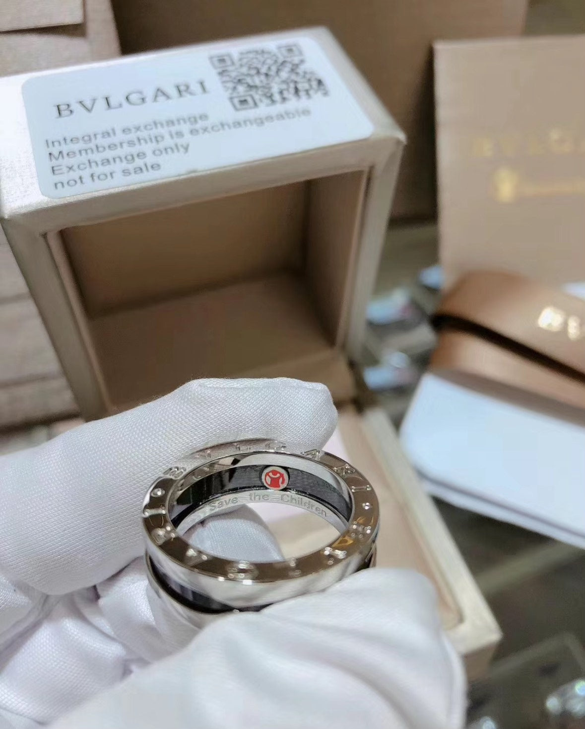 Bvlgari Little Red Man ring