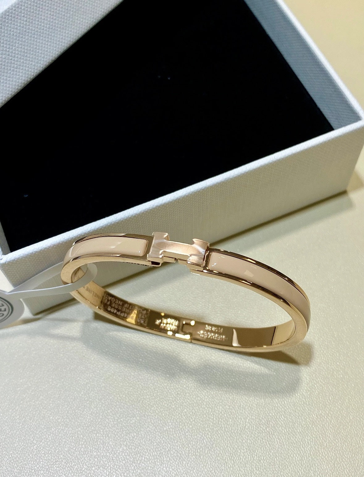 HermesH enamel bracelet