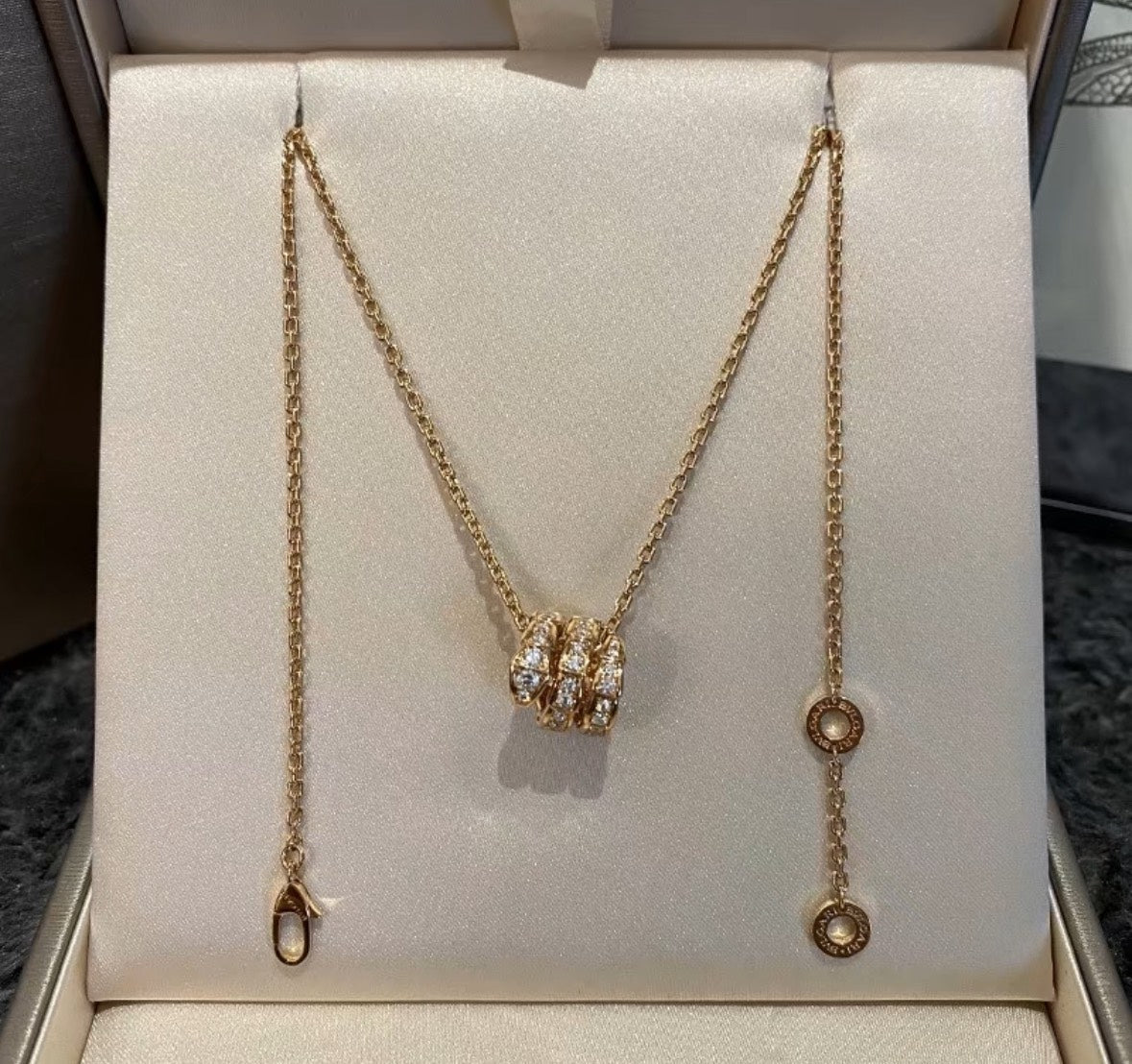 Bvlgari snake necklace