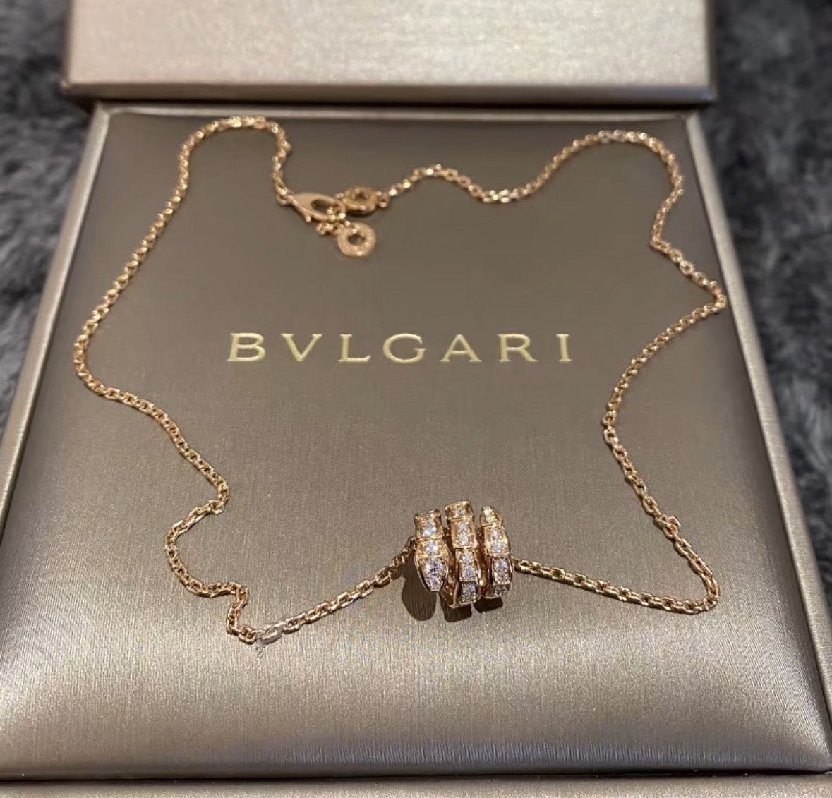 Bvlgari snake necklace