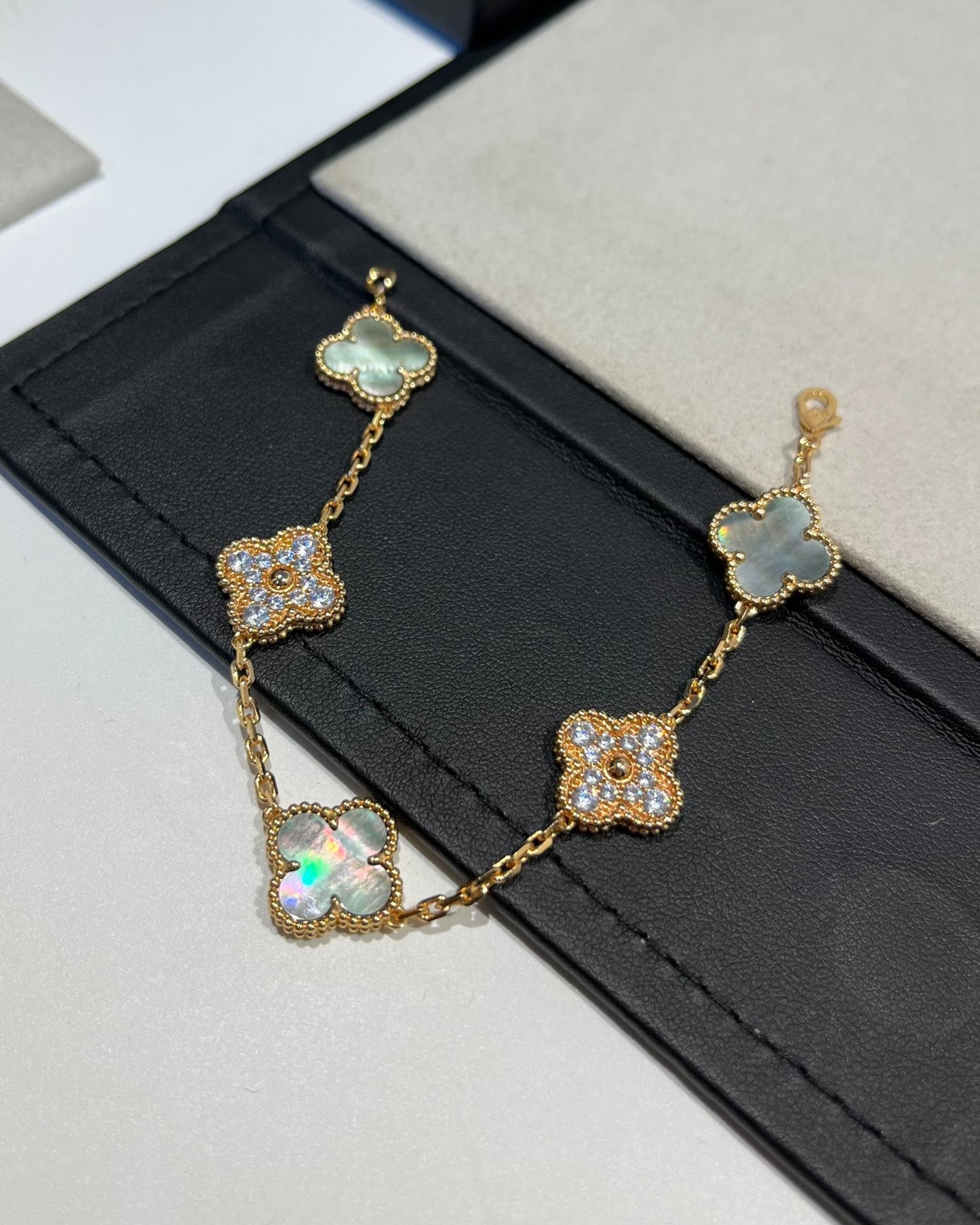 Van Cleef & Arples five-flower bracelet collection