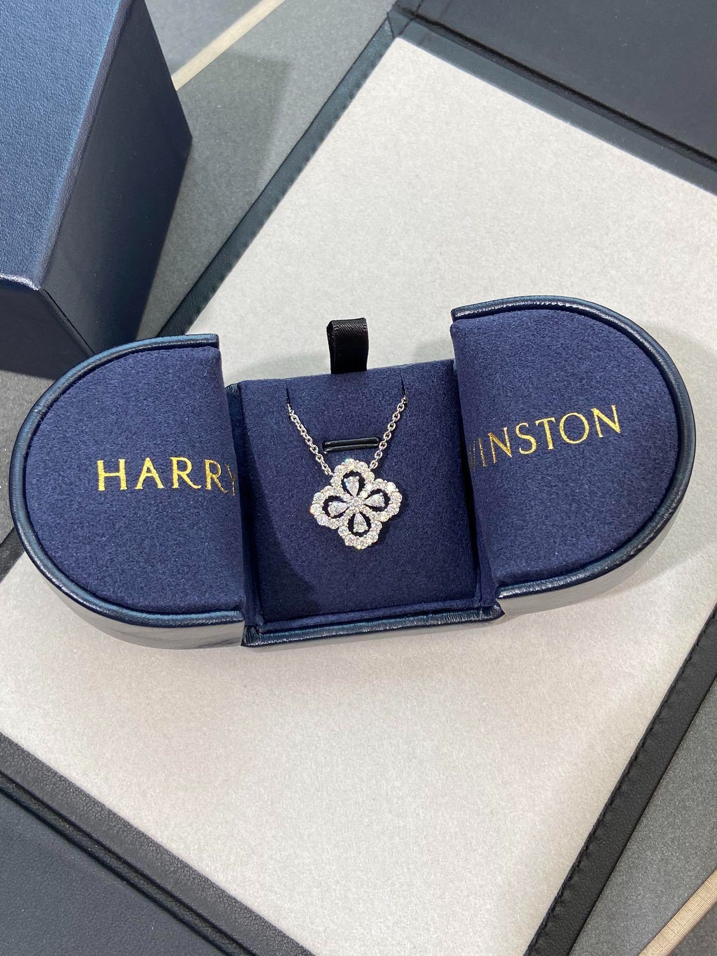 Harry Winston's four-leaf clover necklace
