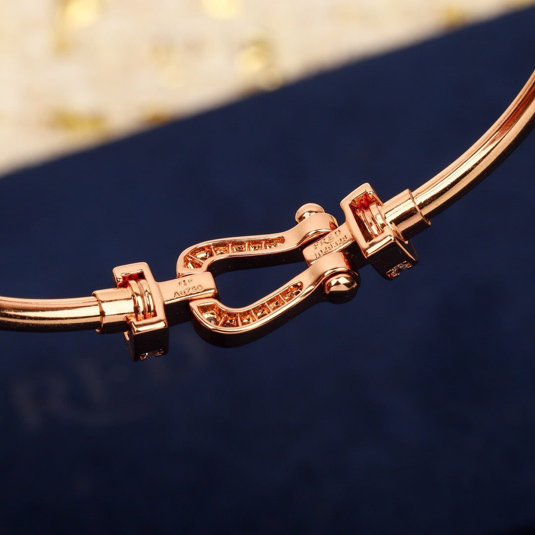 Fred's horseshoe bracelet