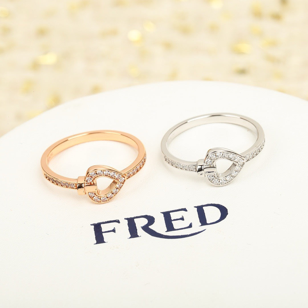 Fred's horseshoe ring collection