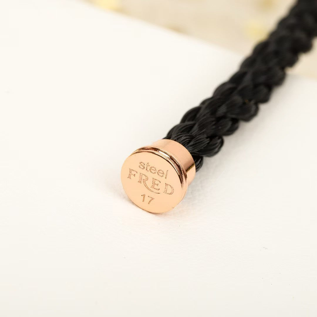 Fred nylon rope horseshoe bracelet