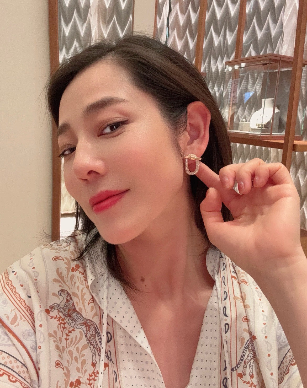 Hermes Pig Nose Earrings