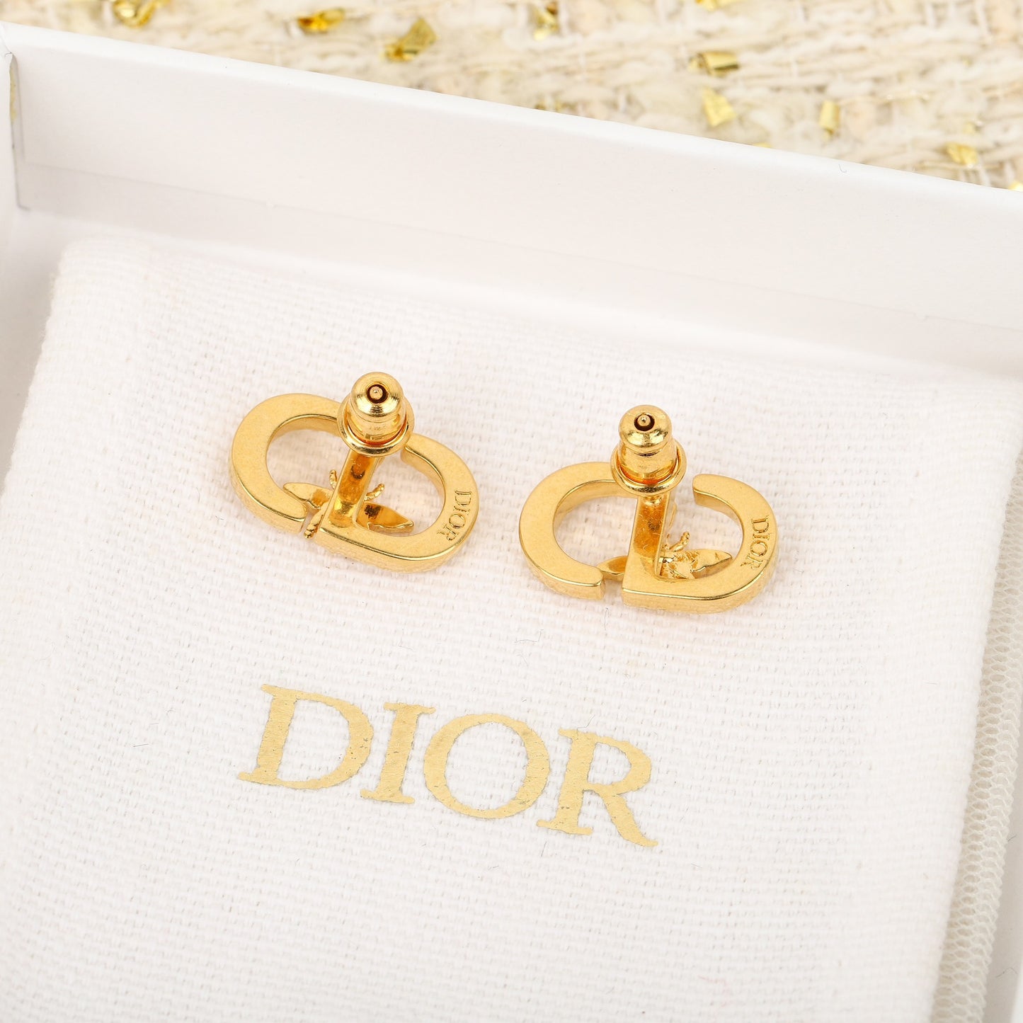 DiorCD Beehive earrings