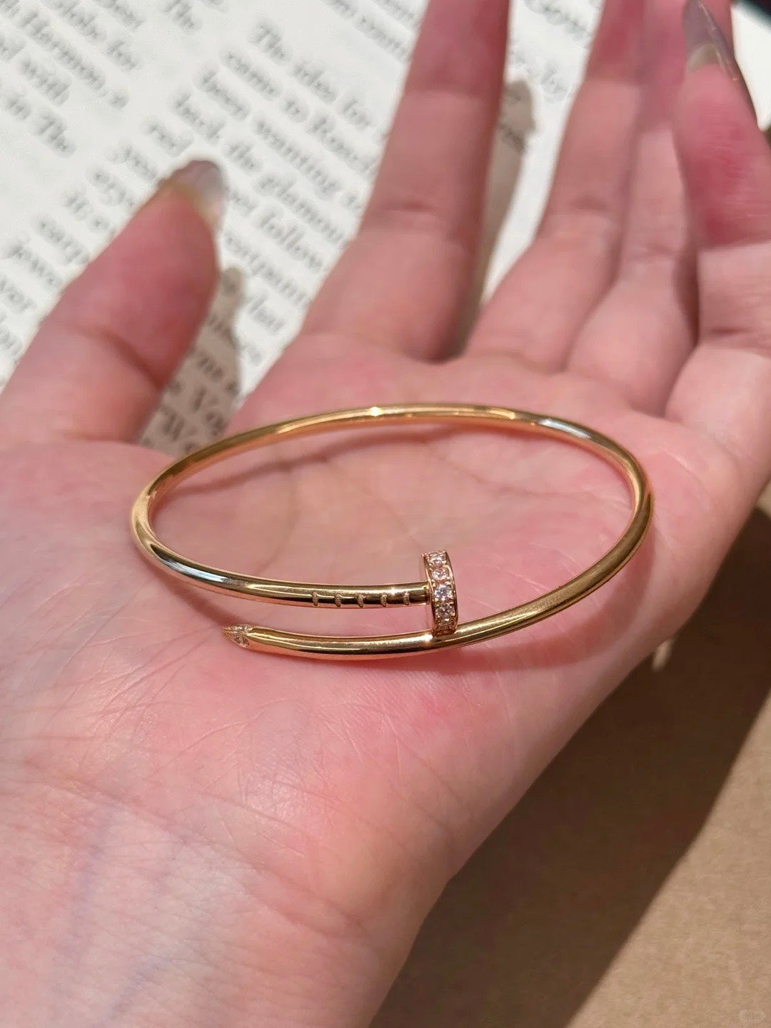 Cartier nail bracelet