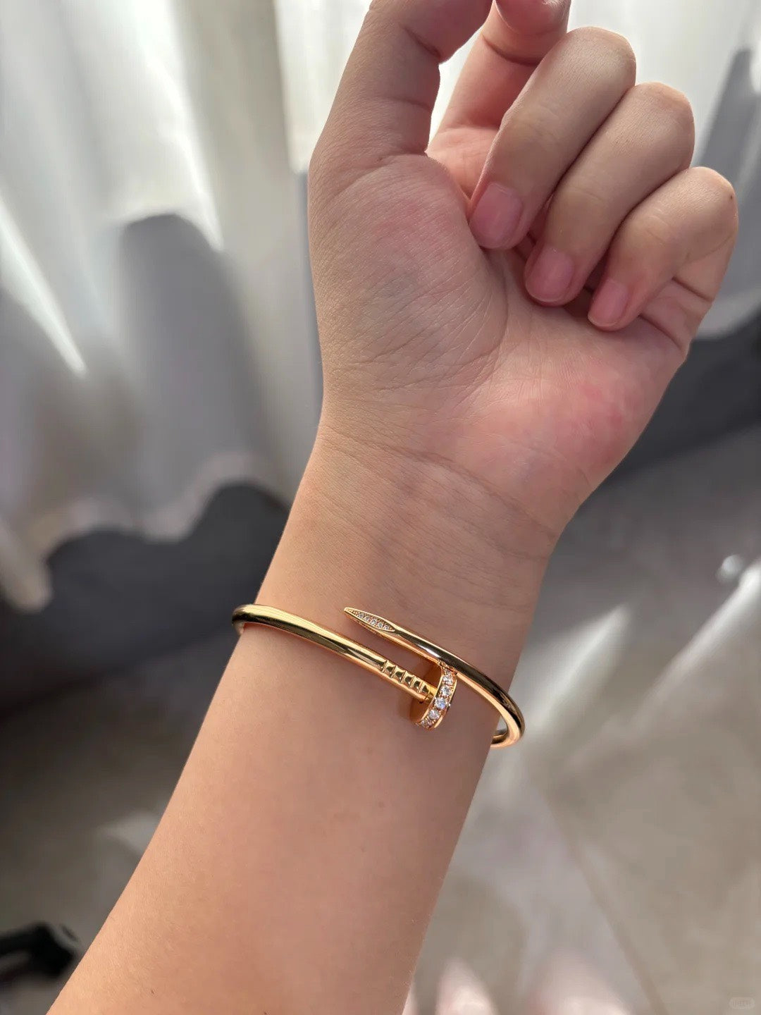 Cartier nail bracelet