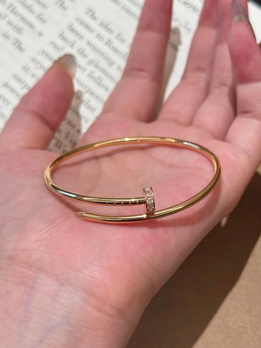 Cartier nail bracelet